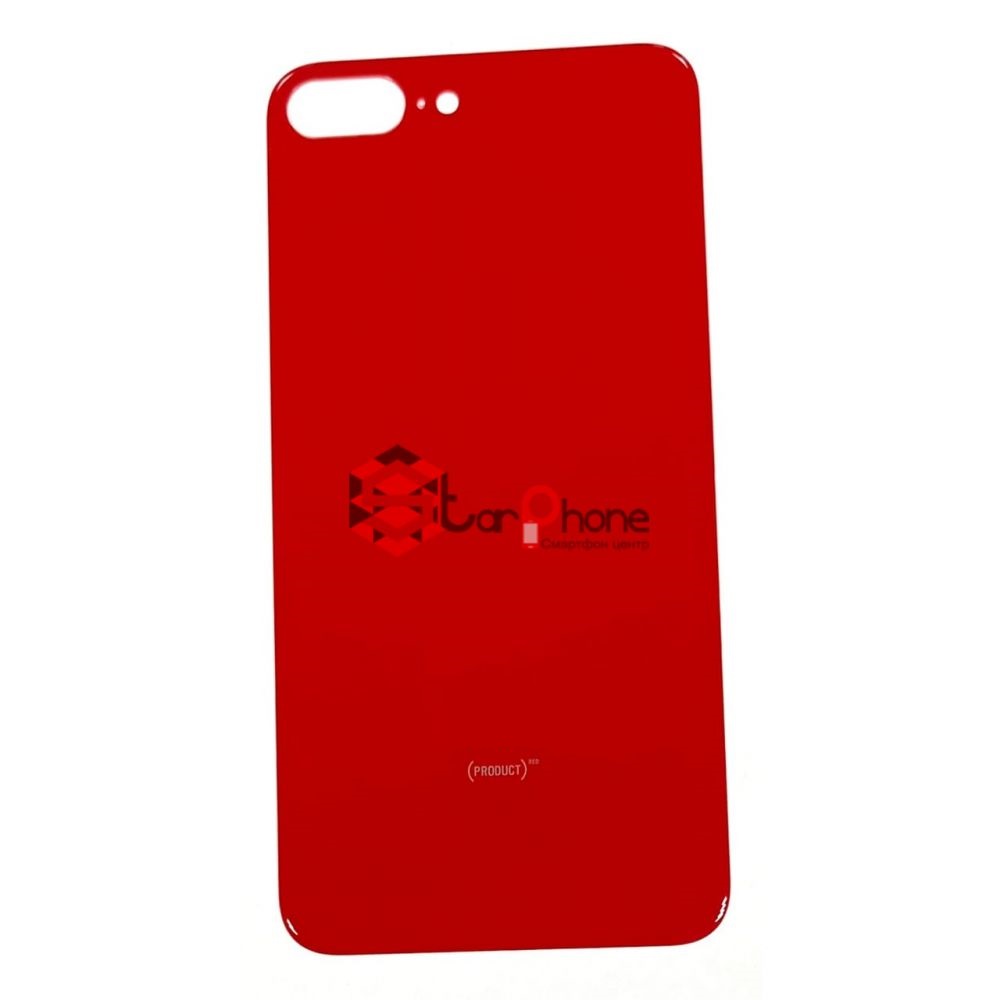 Задняя крышка для Iphone 8 plus, красная, большой вход