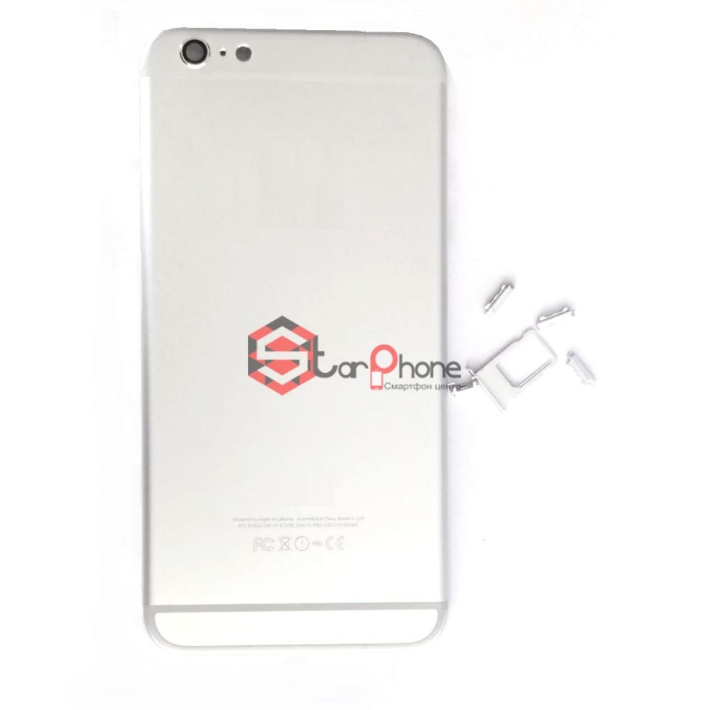 Корпус для iPhone 6 plus, серебро