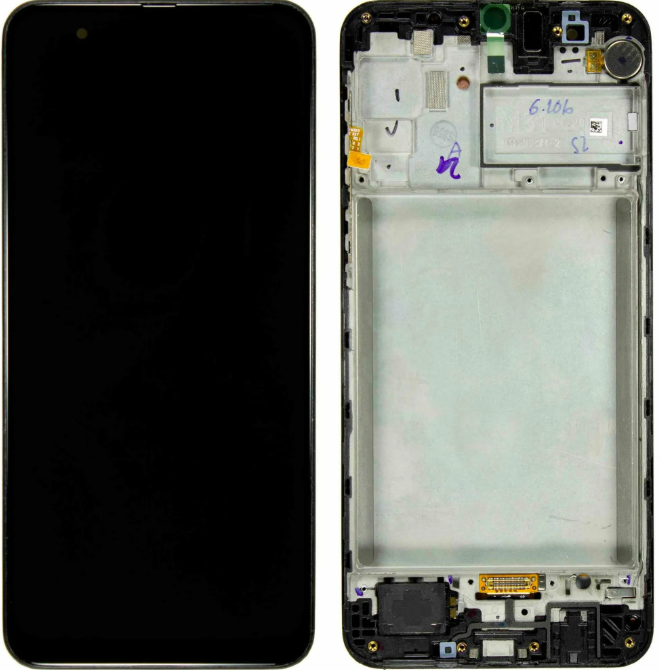 Дисплей + тачскрин Samsung M31 в раме, Оригинал, Снятый