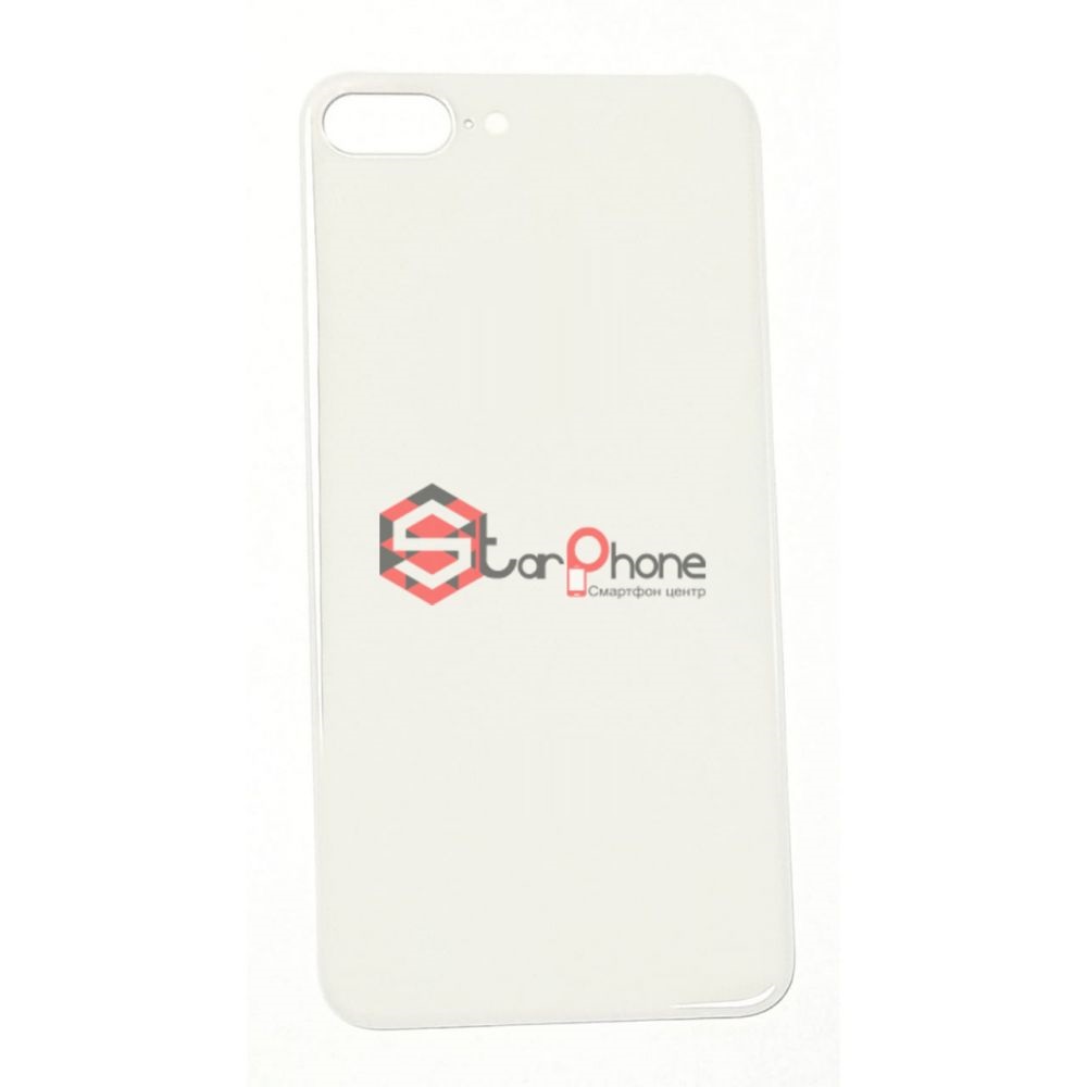 Задная крышка для Iphone 8 plus, white, большой вход