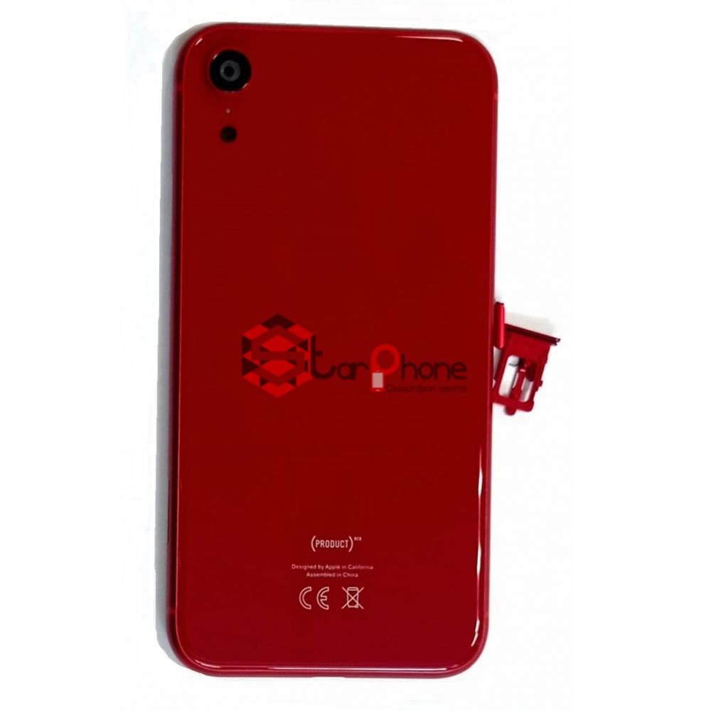 Корпус для Iphone XR, красный (CE)