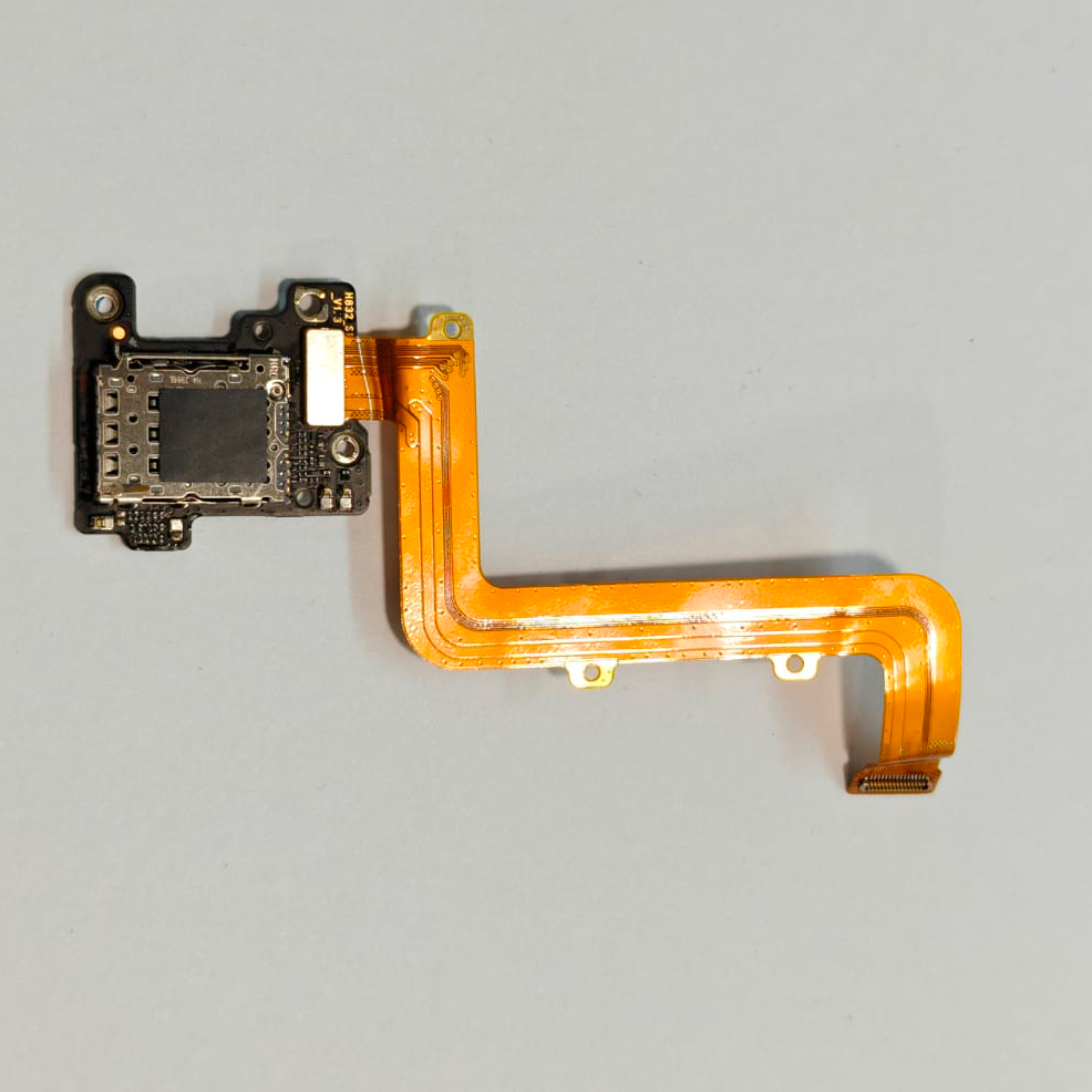 Шлейф на sim для TECNO Phantom V Fold, снятый, б/у