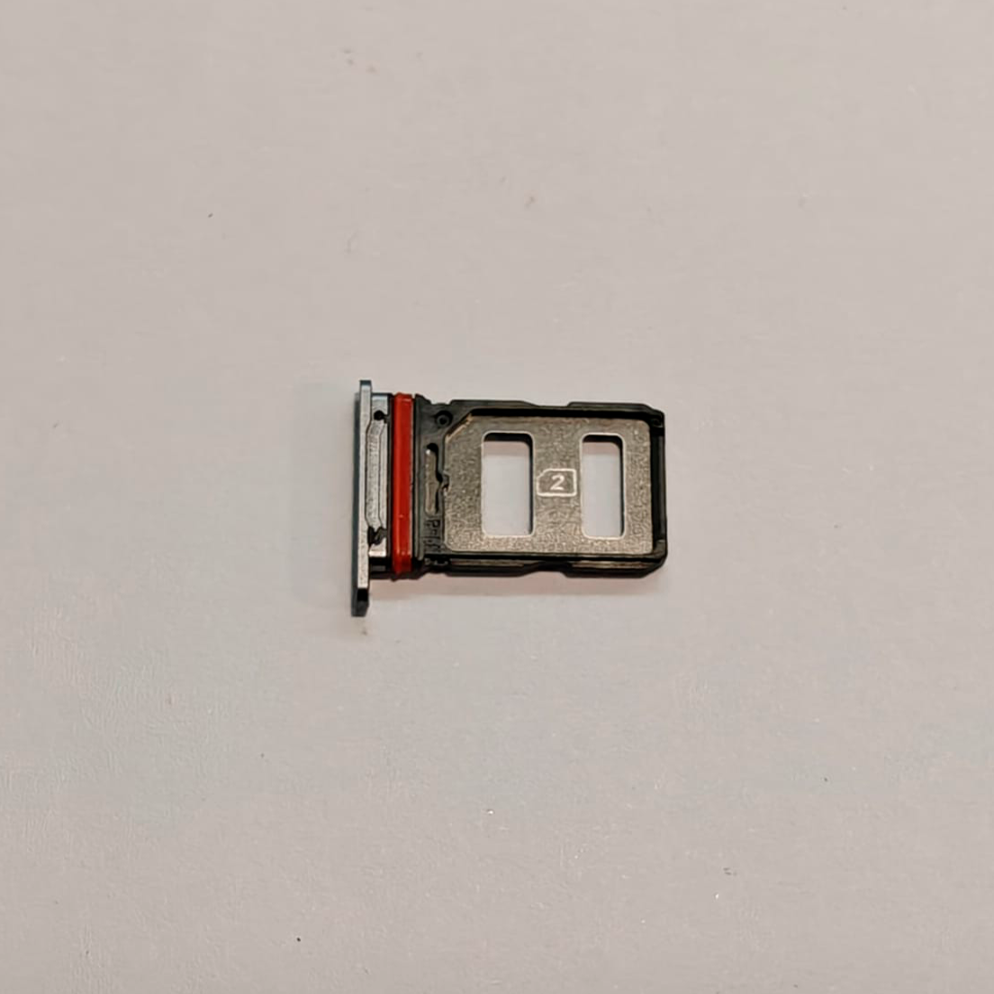 Держатель для sim TECNO Phantom V Fold, серый, снятый, б/у
