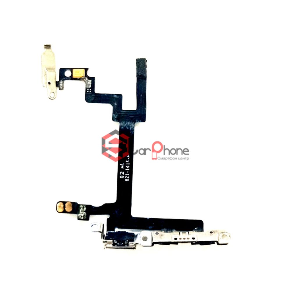 Шлейф вкл.и громкости + вспышка  Iphone 5