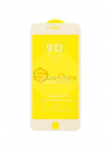 Защитное стекло 9D Iphone 6/6s, white