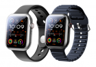 Смарт часы Remax WATCH15, Черный циферблат, черный и синий ремешки