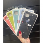 Чехол-накладка Poco C3, Silicone case фиолетовый