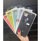 Чехол-накладка Poco C3, Silicone case черный