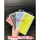 Чехол-накладка Poco M3, Silicone case фиолетовый
