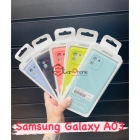 Чехол-накладка Samsung A03, Silicone case желтый