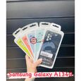 Чехол-накладка Samsung A13 (4G), Silicone case светло-голубой