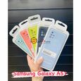 Чехол-накладка Samsung A51, Silicone case желтый