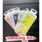 Чехол-накладка Samsung A52, Silicone case фиолетовый
