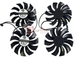 Система охлаждения (Кулер - 2 шт.) для видеокарты (12V_055.A) (87mm_4pin)