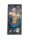 Средняя часть корпуса Samsung S23 Ultra, черная Б.У. (хорошее состояние)