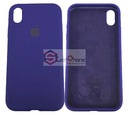 Чехол-накладка Iphone XR с логотипом Apple, фиолетовый