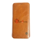 Чехол книжка, Samsung S9, коричнывый