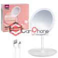 Настольное зерколо для макияжа с подсветкой JBH MIRRORLIGHT - A1 белое