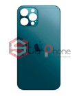 Задняя крышка Apple Iphone 12 pro max, синий, большой вход, Премиум