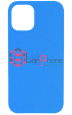 Чехол-накладка Iphone 13 Mini с логотипом Apple, голубой