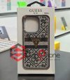 Чехол-накладка Apple Iphone 14 Pro GUESS, со стразами, серый