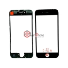 Стекло дисплея Iphone 6s + рамка + oca, черный, orig