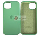 Чехол-накладка Iphone 14 с логотипом Apple, зеленый