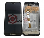 Дисплей + тачскрин Doogee Y7, черный в раме, оригинал снятый