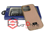 Чехол-накладка Apple Iphone 15 Pro Swarovski, коричневый