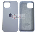 Чехол-накладка Iphone 14 с логотипом Apple, светло-синий