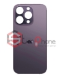 Задняя крышка для Iphone 14 pro, Темно-фиолетовый, большой вход, Премиум