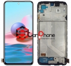 Дисплей + тачскрин Xiaomi Redmi Note 10/10S/Poco M5s, в раме Oled