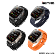 Смарт часы Remax WATCH 16 Ultra 2, Серый циферблат, черный и синий ремешки