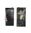 Дисплей + тачскрин Samsung Galaxy S23 Ultra, OR100% SP, Черная рамка