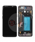 Дисплей + тачскрин Samsung Galaxy S9, черный в раме, Small Size INCELL