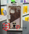 Чехол-накладка Apple Iphone 13/14 Karl Lagerfeld, коричневый