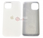 Чехол-накладка Iphone 14 pro max с логотипом Apple, белый