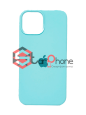 Чехол-накладка Iphone 12 Pro Max с логотипом Apple, мятный