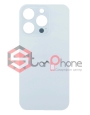 Задняя крышка для Iphone 14 pro max, Белый, большой вход, Премиум