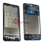 Средняя часть корпуса Samsung A12, черный, orig