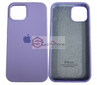 Чехол-накладка Iphone 14 pro max с логотипом Apple, светло-фиолетовый